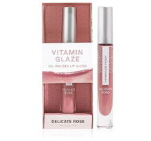 Load image into Gallery viewer, FHF Vitamin Glaze Oil Infused Lip Polish - Delicate Rose