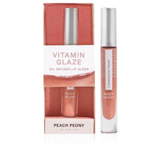 Load image into Gallery viewer, FHF Vitamin Glaze Oil Infused Lip Polish - Peachy Peony