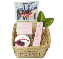 Load image into Gallery viewer, Glow Day Spa Barrie Canada Farmhouse Fresh Goods Canada. Online Shopping. Blackberry Gift Basket
