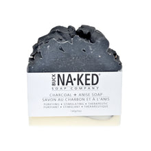 Load image into Gallery viewer, Buck Naked - Charcoal &amp; Anise Soap Bar
