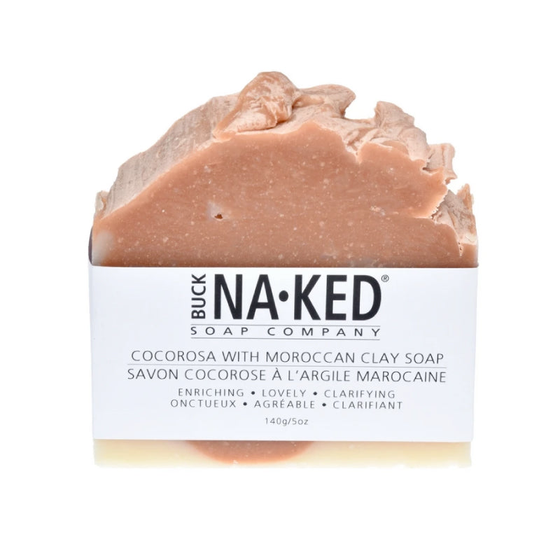 Buck Naked - CocoRosa & Moroccan Clay Soap Bar