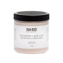 Load image into Gallery viewer, Buck Naked - Eucalyptus &amp; Pink Clay Sugar Scrub

