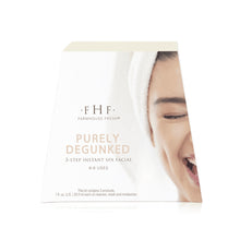 Load image into Gallery viewer, FHF Purely Degunked 3-Step Instant Home Facial