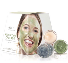 Load image into Gallery viewer, FHF Hydration Cascade 3-Step Instant Home Facial
