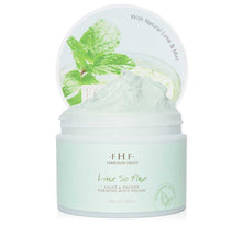 Load image into Gallery viewer, FHF Lime So Fine Foaming Body Polish
