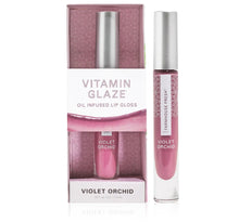 Load image into Gallery viewer, FHF Vitamin Glaze Oil Infused Lip Polish - Violet Orchid
