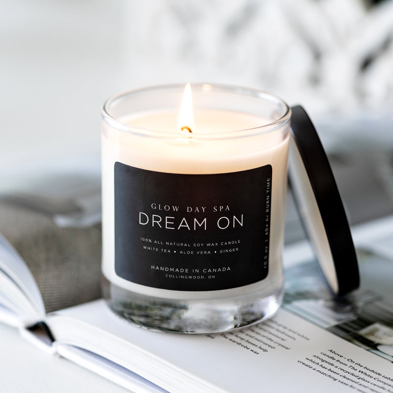 Glow Signature Collection | Dream On Candle 12oz | Handmade in Canada