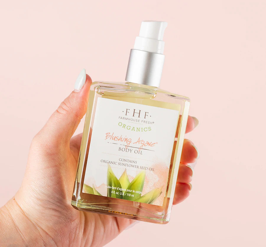 FHF Blushing Agave Body Oil Organic