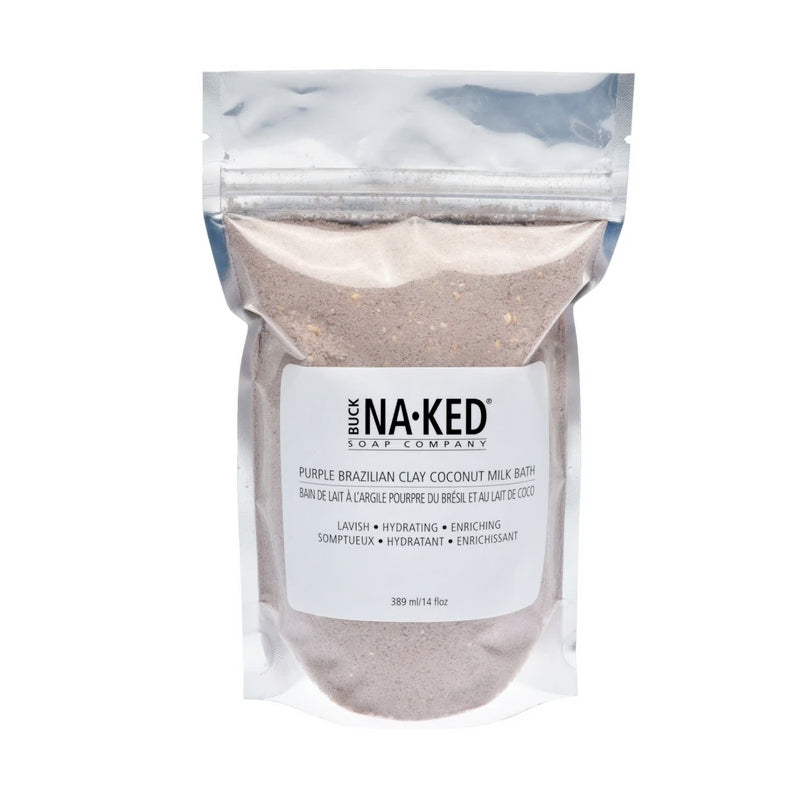 Buck Naked - Purple Brazilian Clay Coconut Milk Bath
