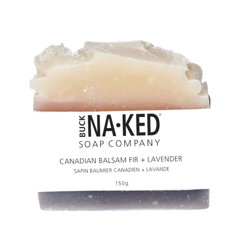 Buck Naked - Canadian Balsam Fir & Lavender Soap Bar