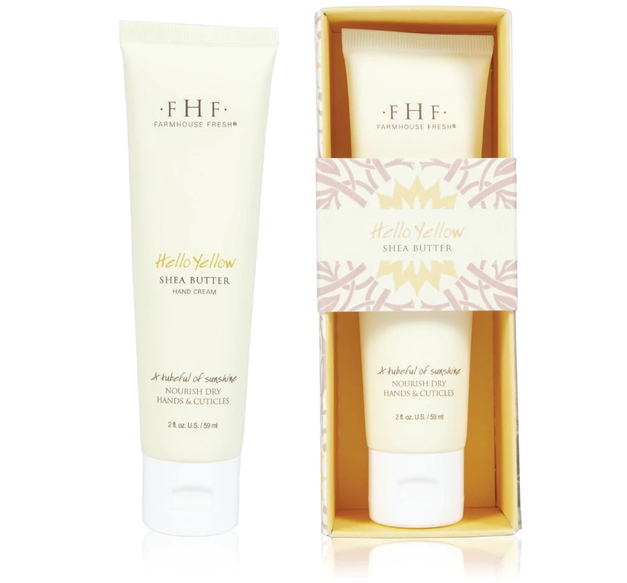 FHF Hello Yellow Shea Butter Hand Cream