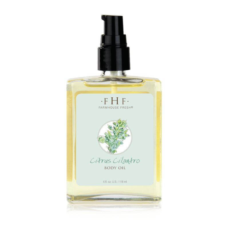 FHF Citrus Cilantro Body Oil