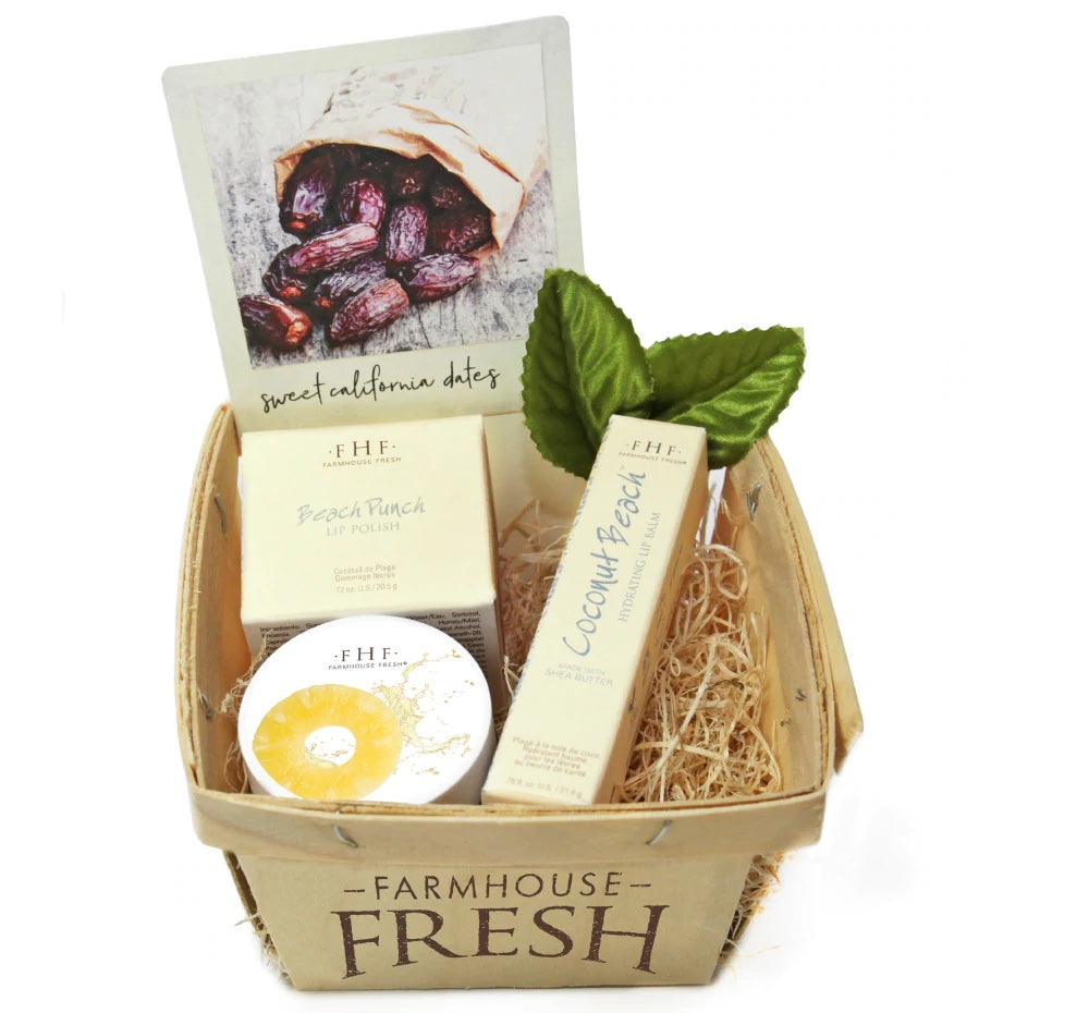 FHF Coconut Beach Hydrating Lip Gift Basket