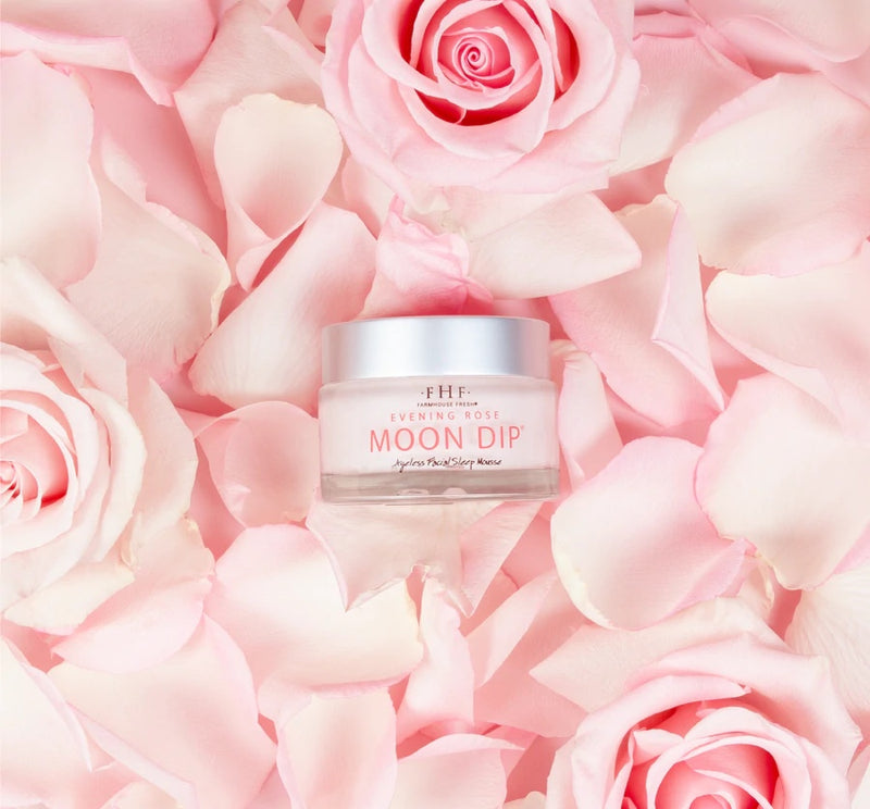 FHF Evening Rose Moon Dip  - Ageless Facial Sleep Mousse with Peptides + Retinol