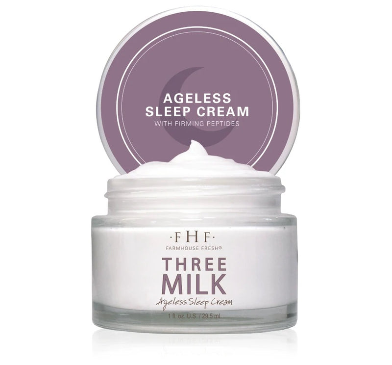 FHF Three Milk Ageless Sleep Cream with Peptides