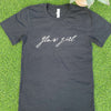 Glow Day Spa Official Apparel Glow Girl black tee. Womens cut. 
