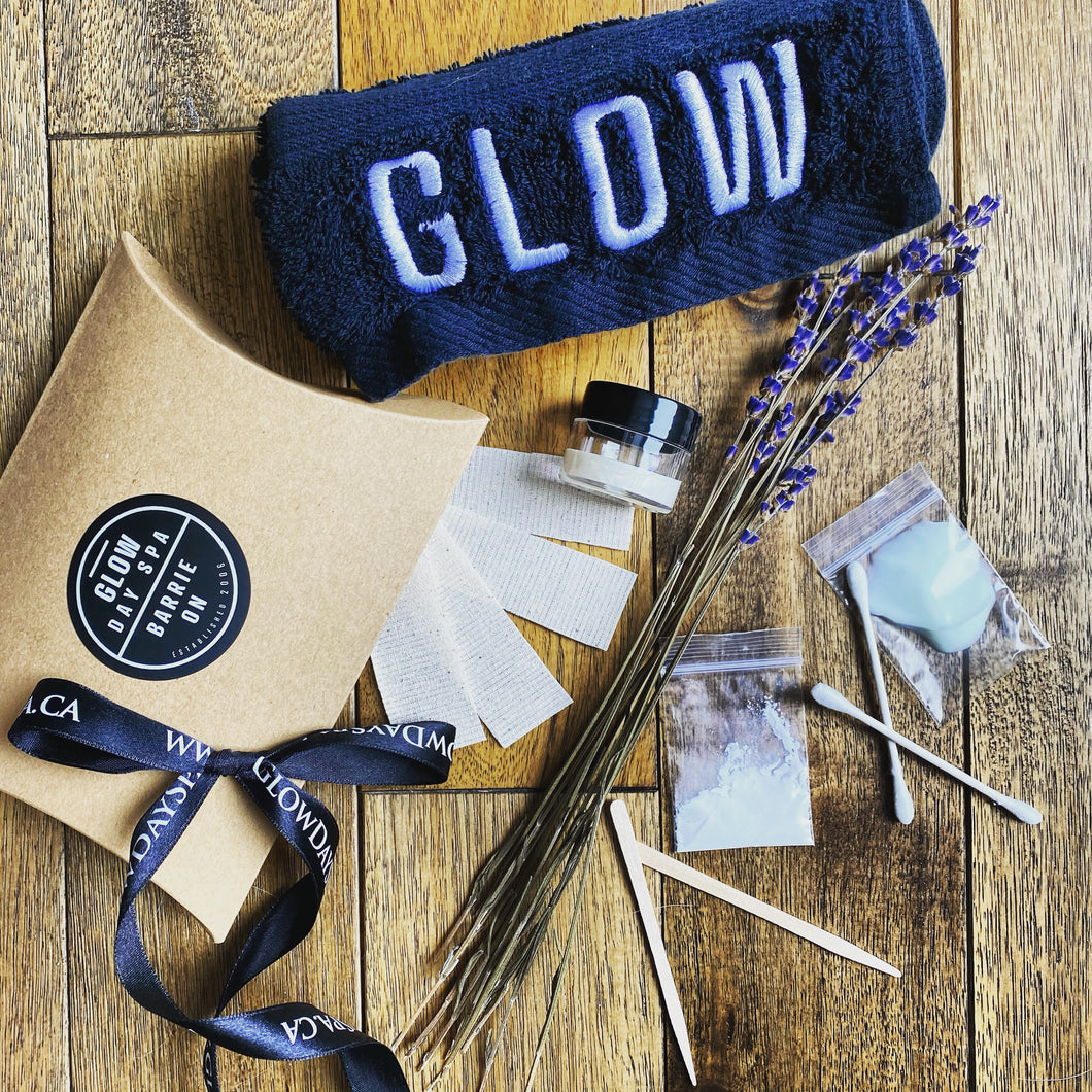 Glow Survival Full Face Wax Kit