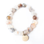 Bracelet - Serenity Stones Earth Tone | Various Pendants