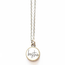 Load image into Gallery viewer, Necklace - Bestie Brass Necklace | Script
