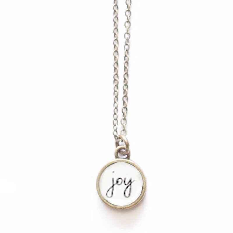 Necklace - Joy Brass Necklace | Script