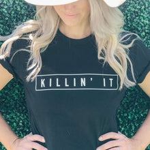 Load image into Gallery viewer, Glow Killin&#39; It Tee - Black
